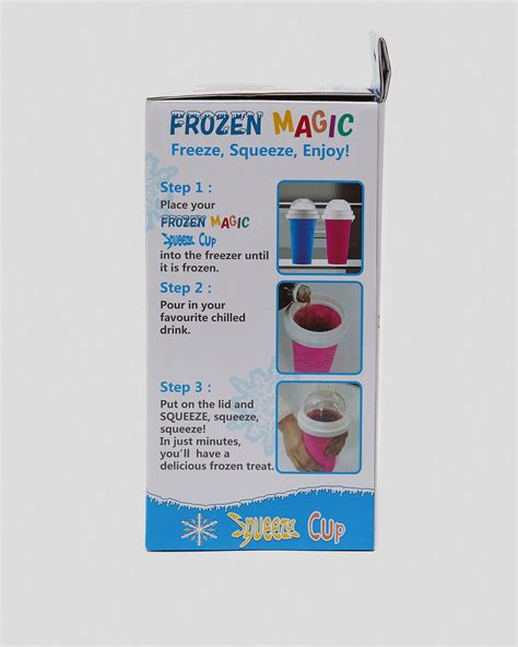 Arctic magic squeeze cup spreadsheet